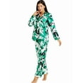 thumbnail image 2 of LONXU Women's Sleepwear Silk Satin Luxury Nightwear Sets XS-XXXL, 2 of 6