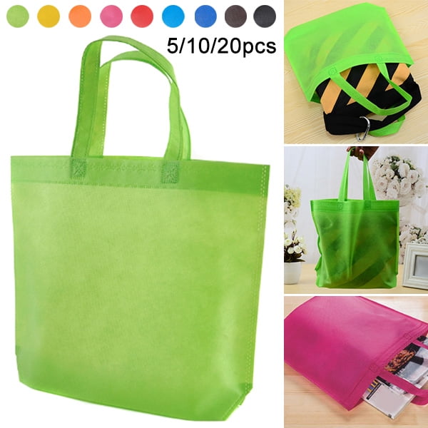 Nonwoven Shopping Bags Reusable Tote Bag Grocery Storage Handbag Eco Shoppers 1x 