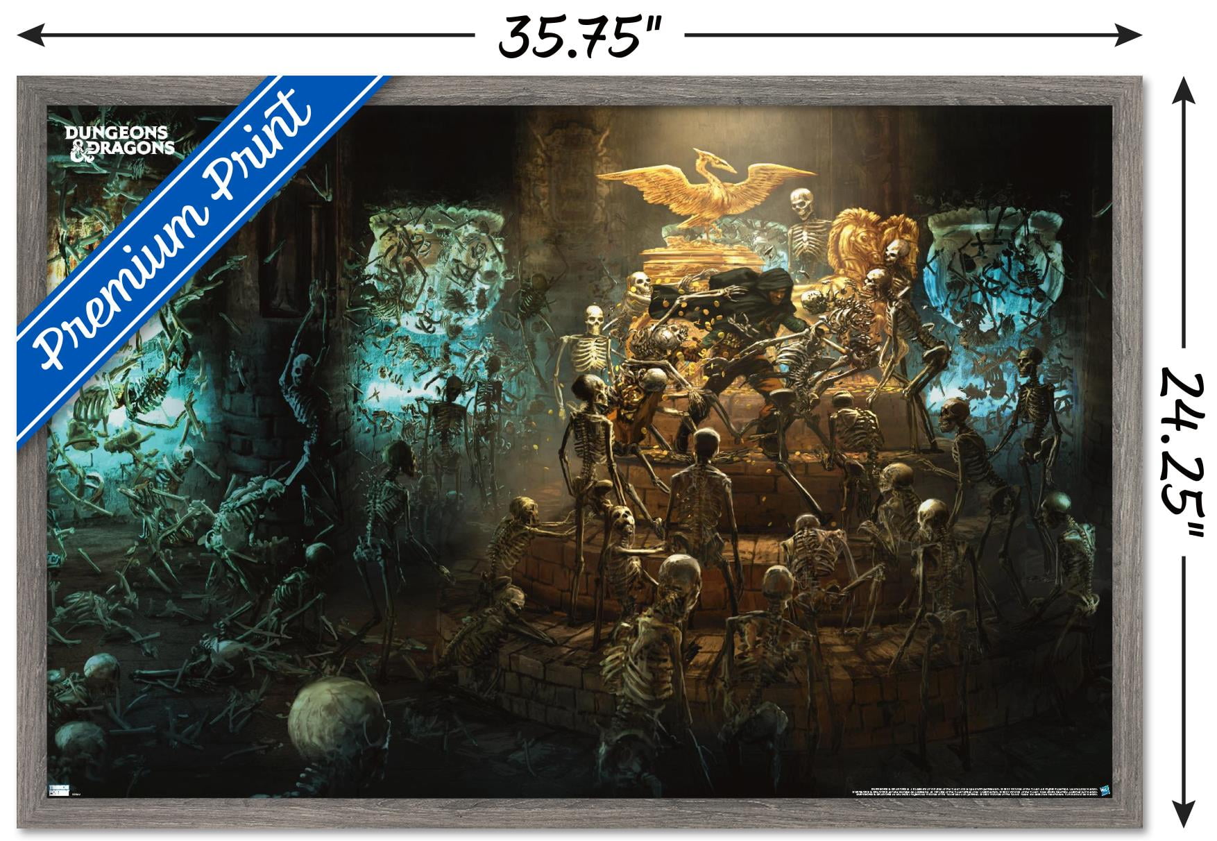 Dungeons and Dragons - Papazotl's Tomb Wall Poster, 22.375" x 34" Framed