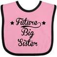 thumbnail image 3 of Inktastic Future Big Sister Girls Baby Bib, 3 of 4
