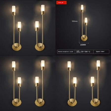 

DFDIEJZ dern LED wall sconce lights are sleek and elegant. Perfect for a modern bedroom living room or hallway these stylish contemporary lighting fixtures feature a chic design that
