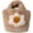 Khaki, variant on Furry Purse for Women Fuzzy Faux Fur Tote Handbag Cute Soft Fluffy Clutch Chain Shoulder Bag