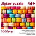 thumbnail image 4 of 1000 Piece Jigsaw Puzzles for Adults, Colorful Macaron Art with Grid Letters Back - Educational Family Bonding & Mindfulness Activity PTDZ007H, 4 of 6