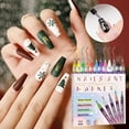 thumbnail image 6 of 12 Color Nail Art Pen Set Nail Polish Graffiti Dotting Tools for Creative DIY Nail Designs,  Acrylic Paint Pens Point Liner Pen for Christmas Decor, 6 of 9