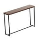 thumbnail image 3 of Mesa de consola estrecha para Bar, mesa de Pub, mesa de pie, gabinete de Metal detrás del sofá, mesa auxiliar para sala de estar y pasillo 100x15x85cm, 3 of 8