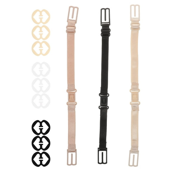 unbranded 1set Women Strap Clips Set Non Slip Straps Holders For Discreet Support Accessories For Dresses Everyday Wear