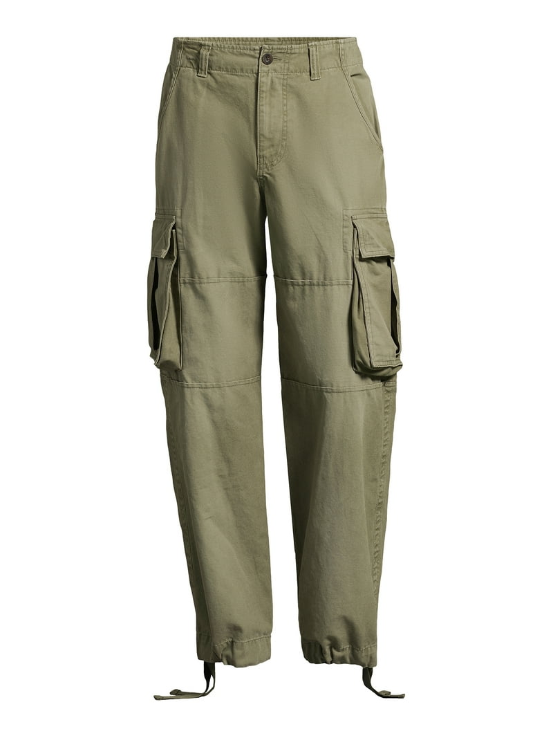 No Boundaries All Gender Wide Leg Cargo Pants, Men's Sizes 28-42