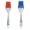 Combo 1 of each, variant on Norpro Flat Silicone Bristle Head Sauce Basting Brush Combo Pack - Red and Blue