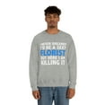 thumbnail image 5 of Never dreamed I'd be Sexy Florist but Killing it Unisex Sweatshirt S-2XL, 5 of 9