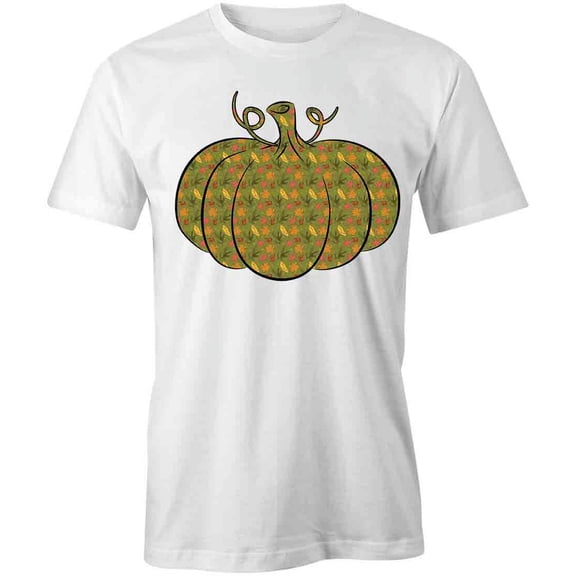 Pumpkin T-Shirt | Fall Holiday White Tee Gift
