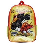 Monster Jam El Toro Loco Travel School Single Compartment Backpack For Daily Use 16