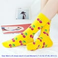 thumbnail image 3 of Men's Novelty Cool Crazy Pattern Funny Fashion Cotton Comfortable Dress Casual Crew Socks, 3 of 3