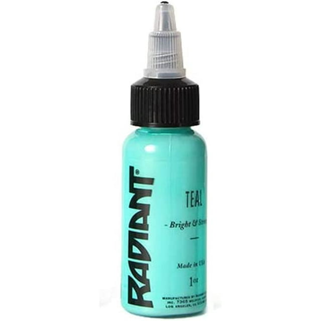 Radiant Colors Encre de Tatouage - Turquoise 1oz