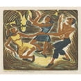 thumbnail image 3 of Rudley 14x12 Black Modern Framed Museum Art Print Titled - Dancing (1935 - 1943), 3 of 5