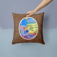 thumbnail image 2 of Carolines Treasures 7184PW1414 Corgi Fabric Decorative Pillow  14Hx14W multicolor, 2 of 4