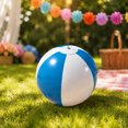 thumbnail image 6 of Inflatable Beach Balls, Versatile Pvc Plastic Outdoor Water Play Balls for Pool Party, Picnic, with Eye-Catching Patterns, Beach Toys for Kids and Adults, for Outdoor Activities, 6 of 7