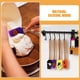 thumbnail image 5 of ColoMX Juego de 4 espátulas de silicona para Halloween, espátulas de silicona antiadherentes para hornear con mango de madera para cocinar y hornear, utensilios de cocina, espátula de crema, 5 of 8