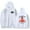 White-WP12593, variant on Hajime No Ippo Kamogawa Boxing Gym Anime Hoodie Role Playing Fashion Sportswear Men's and Women's Hoodie