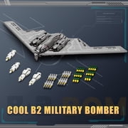 Technic Fighter Jet Building Set 33038, B2 Military Bomber Plane for Adults, Aviation Airplane Cool Jet Model Collection