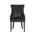 thumbnail image 4 of Stonefort Chair (wood legs) in Black SET OF 2, 4 of 6
