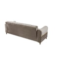thumbnail image 5 of Melody Contemporary Sofa made with wood and Velvet in Taupe, 5 of 10