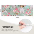 thumbnail image 5 of Jack Russell Terrier Dog and Flower Kitchen Rug Mat,Kitchen Runner Rugs Non Skid Washable,Decorative Kitchen Floor Mats for Kitchen,Sink,Laundry,17"X47", 5 of 5