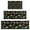 Multicolor Controllers Games-1, variant on Multicolor Controllers Games Icons Black Pattern Kitchen Rugs Sets Of 3,Kitchen Runner Rugs Non Skid Washable,Decorative Kitchen Floor Mats for Kitchen,Sink,Laundry,17"x30"  17"x47"   17"x59"