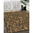 thumbnail image 3 of Ahgly Company Machine Washable Indoor Square Transitional Cinnamon Brown Area Rugs, 5' Square, 3 of 7