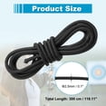 thumbnail image 2 of Uxcell Archery D Loop Rope String Nocking Loop Rope Serving Thread Release Material for Compound Black, 2 of 7