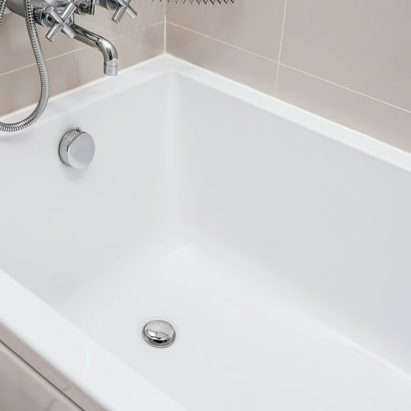 OUNONA White Bathtub Jet Nozzle Accessory with Air Button for Adjustable Bubble Massage