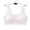White, variant on LYMAYTER Girls Training Bra Seamless Sports Bra Removable Pads Comfortable Teens Girls Bra M-2XL