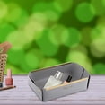 thumbnail image 4 of Halloween Decorations Indoor Desktop Leather Storage Box Foldable Organizer Basket With Handle Cosmetics Snacks Sundries Storage, 4 of 8