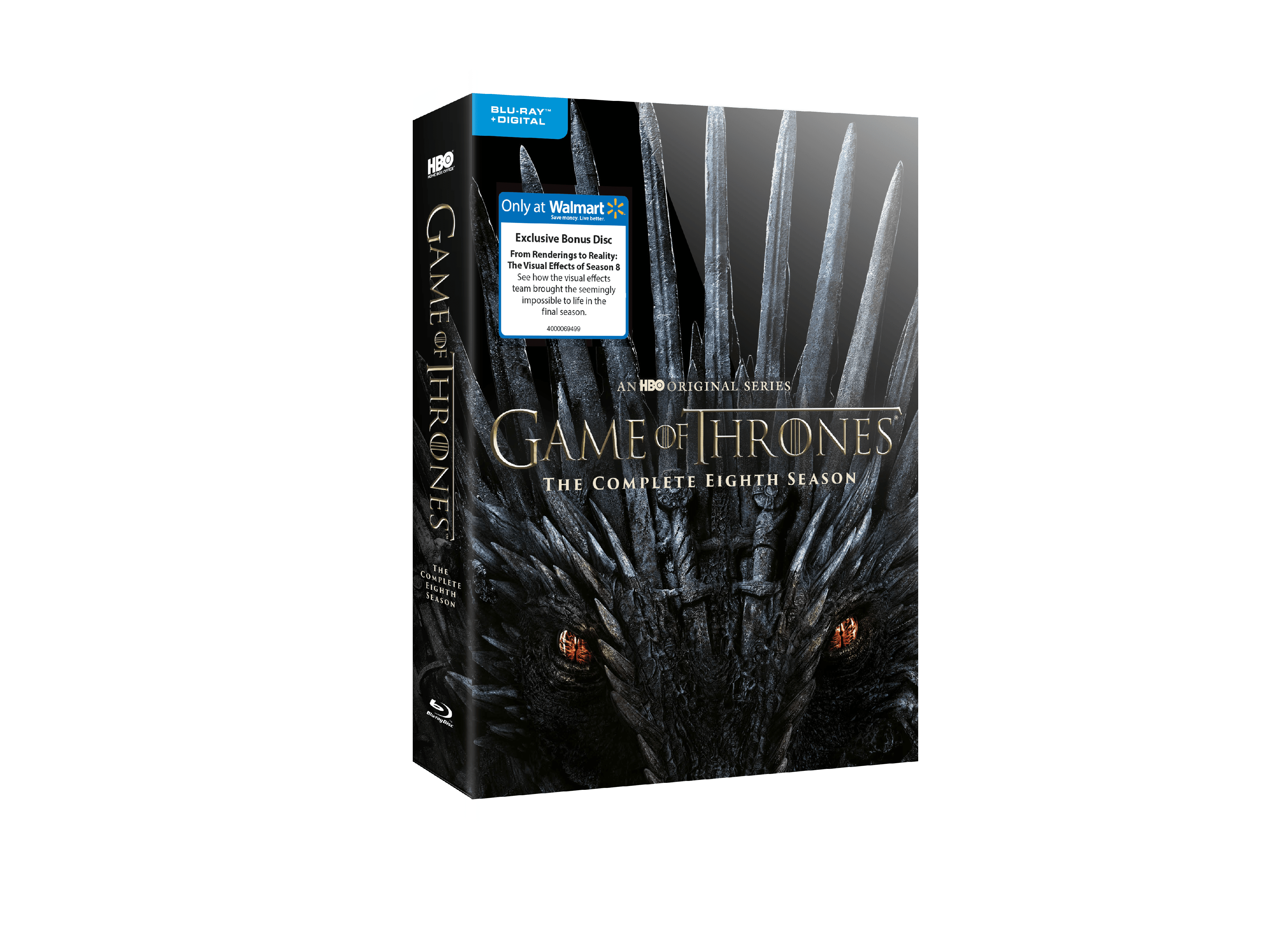Game Of Thrones Season 8 Walmart Exclusive Blu Ray Digital