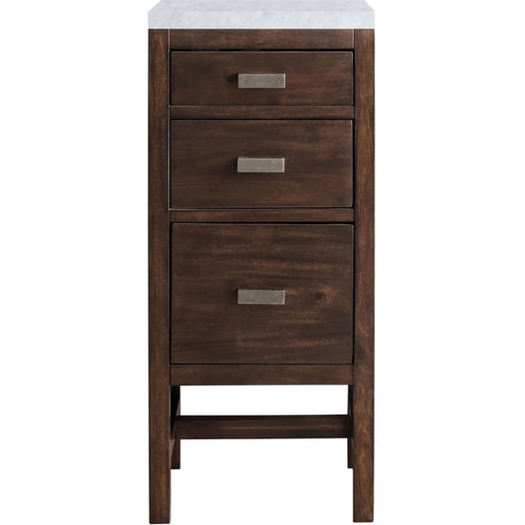 James Martin Vanities E444-BC15-MCA-3CAR Addison 15" Side Cabinet - Mid Century Acacia