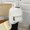 White, variant on 2026 New Cute Fuzzy Backpack for Aesthetic Supplies Fuzzy Plush Backpack,Kawaii Furry Plush Daypack for Teens for School,Shopping,Travel,Casual,Outdoor