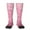 2 Black-2, variant on Xecao Pink Glitter Print Compression Socks for Both Men And Women for Running, Travel, Flight, Nurse