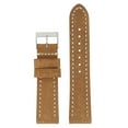 thumbnail image 1 of StrapsCo Vintage Leather Watch Strap with Stitching, 1 of 3