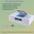 thumbnail image 4 of Sistema estéreo doméstico Reproductor de CD WISCENT Premium 20W RMS Bluetooth, 4 of 7