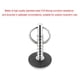 thumbnail image 4 of Cubierta de escotil de acero inoxidable 316 Macarena tire de 1,25 pulgadas, 4 of 8