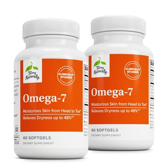 Terry Naturally Omega-7 - 60 Softgels (Pack of 2)