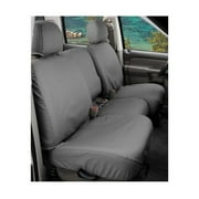 Covercraft SeatSaver Front Row Custom Fit Seat Cover for Select Jeep Wrangler Models - Polycotton (Grey) Fits select: 2015-2017 JEEP WRANGLER UNLIMITED SPORT, 2013-2014 JEEP WRANGLER SPORT