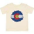 thumbnail image 3 of Inktastic Colorado Flag Sunflower Boys or Girls Baby T-Shirt, 3 of 5