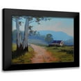 thumbnail image 1 of Gercken, Graham 14x12 Black Modern Framed Museum Art Print Titled - Australian Scene, 1 of 5