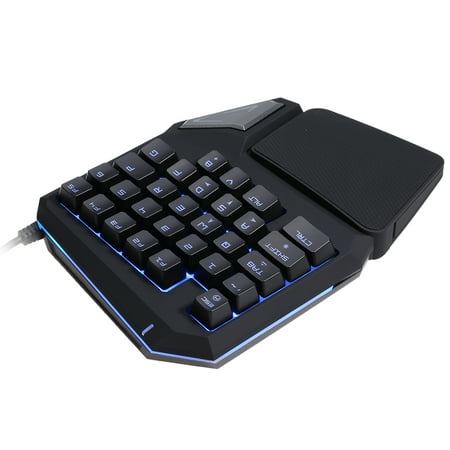 Delux T9 Pro Professional One/Single Hand USB Wired Esport Gaming