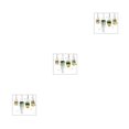 thumbnail image 1 of Thinsony 2/3/5 Plant Window Sticker Exquisite PVC Indoor Room Decoration Self-adhesive Dual-sided Bonsai Glass Decal Scene Layout Accessory 3PCS, 1 of 6
