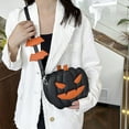 thumbnail image 5 of Nmdmisc Halloween Purse Pumpkin Purse Crossbody Bag Novelty Devil Shoulder Bag PU Leather Halloween Pumpkin Crossbody Purse, 5 of 9