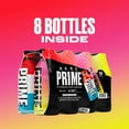 thumbnail image 6 of Prime Hydration Sports Drink, Duo Pack, Ice Pop, Strawberry Banana, 12 fl oz, 8 Pack, Bottles, 6 of 7