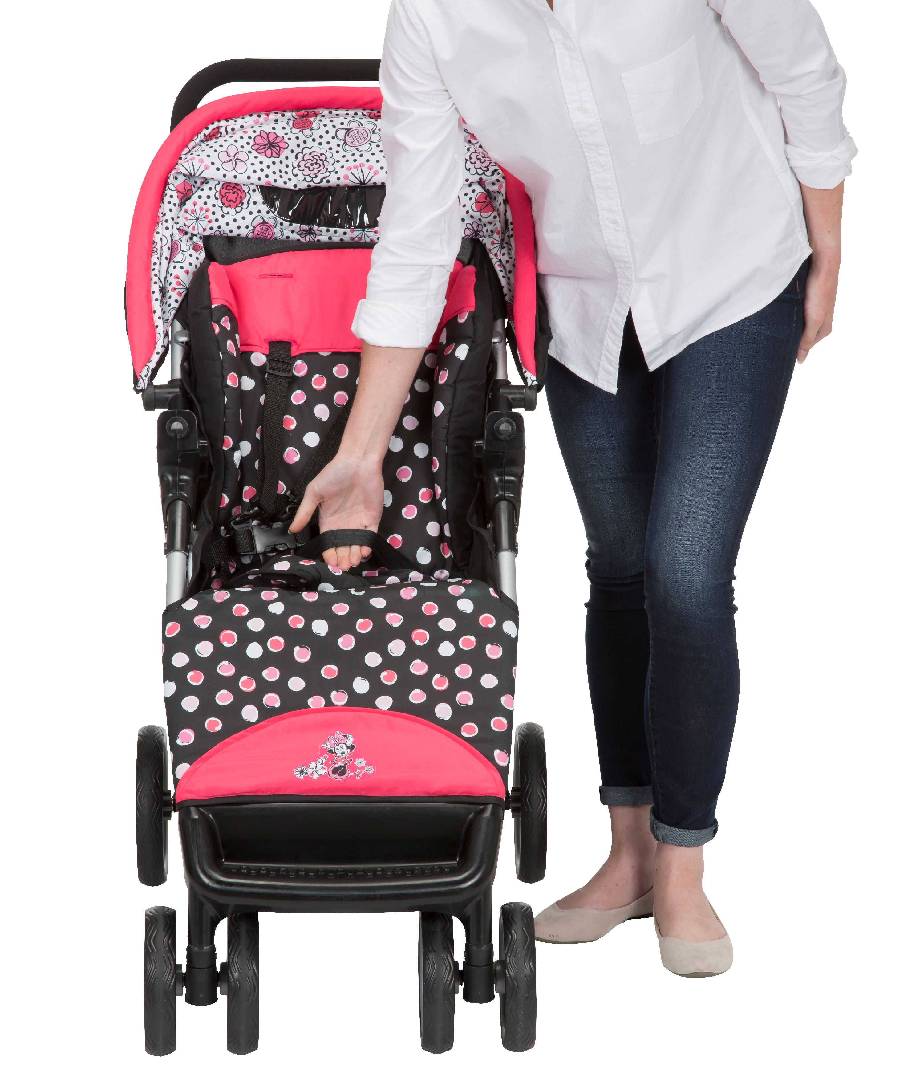 minnie mouse simple fold travel system