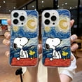 thumbnail image 3 of Cute Snoopy Anime Cartoon Transparent Phone Case For iPhone 15 14 13 12 11 Pro Max Xr Xs Max 8Plus Case A For iPhone 12 ProMax, 3 of 5