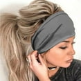 thumbnail image 2 of Clearance! Hontri Pc Hairband Clearance under $5, Men Women Casual Workout Sports Headband Running Yoga Elastic Hair Accessories Headband On Sale, 2 of 9